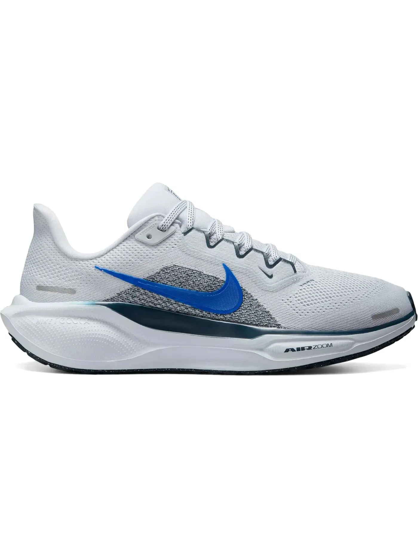 Женские кроссовки с амортизацией Nike Air Zoom Pegasus 41 Nike — изображение 1 из 1, серый темно-синий белый