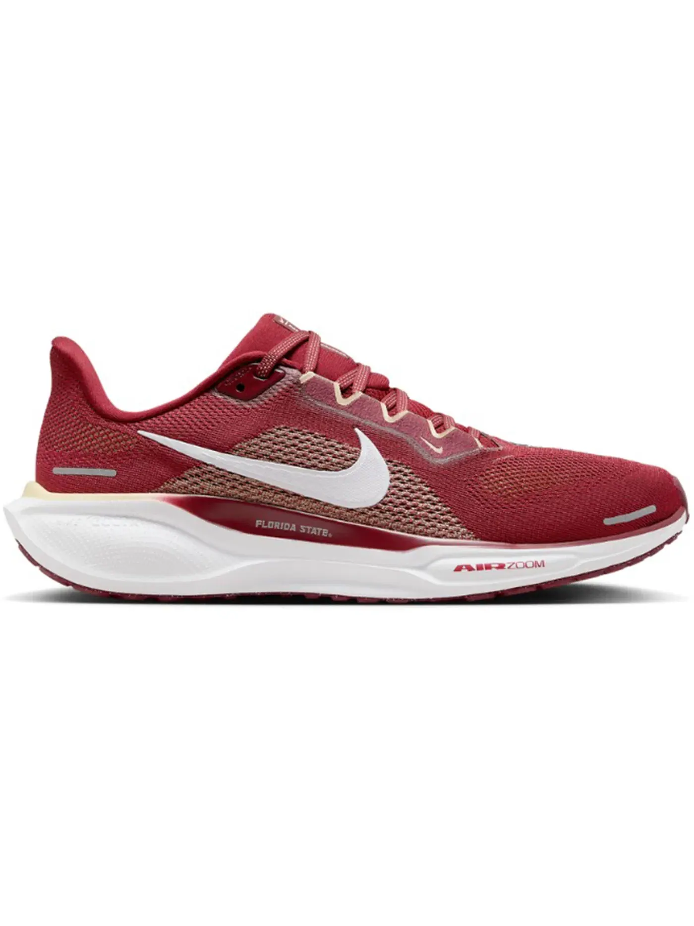 Мужские кроссовки для бега Nike Air Zoom Pegasus 41 Nike — изображение 1 из 1, белый-белый-золотистый