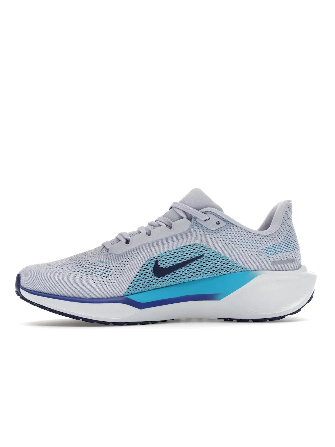 Мужские кроссовки с амортизацией Nike Air Zoom Pegasus 41 Nike — изображение 3 из 4, серый/глубокий/синий
