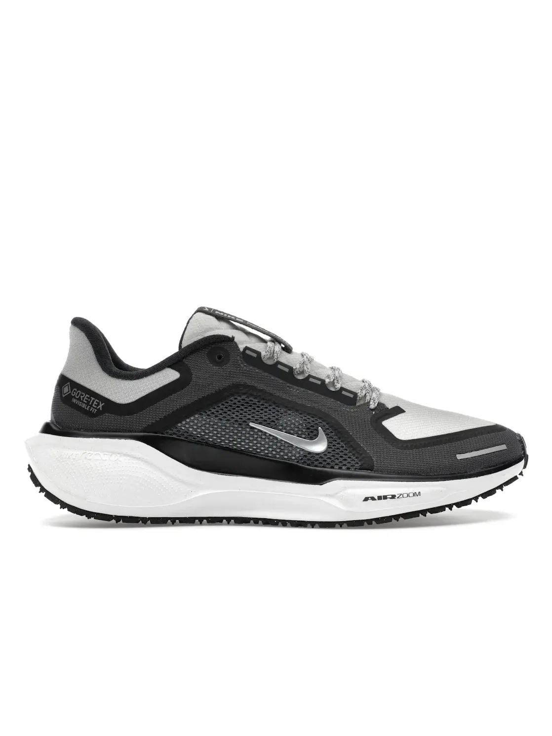 Мужские кроссовки для бега Gore-Tex Nike Air Zoom Pegasus 41 — изображение 1 из 4, черный//серый/белый
