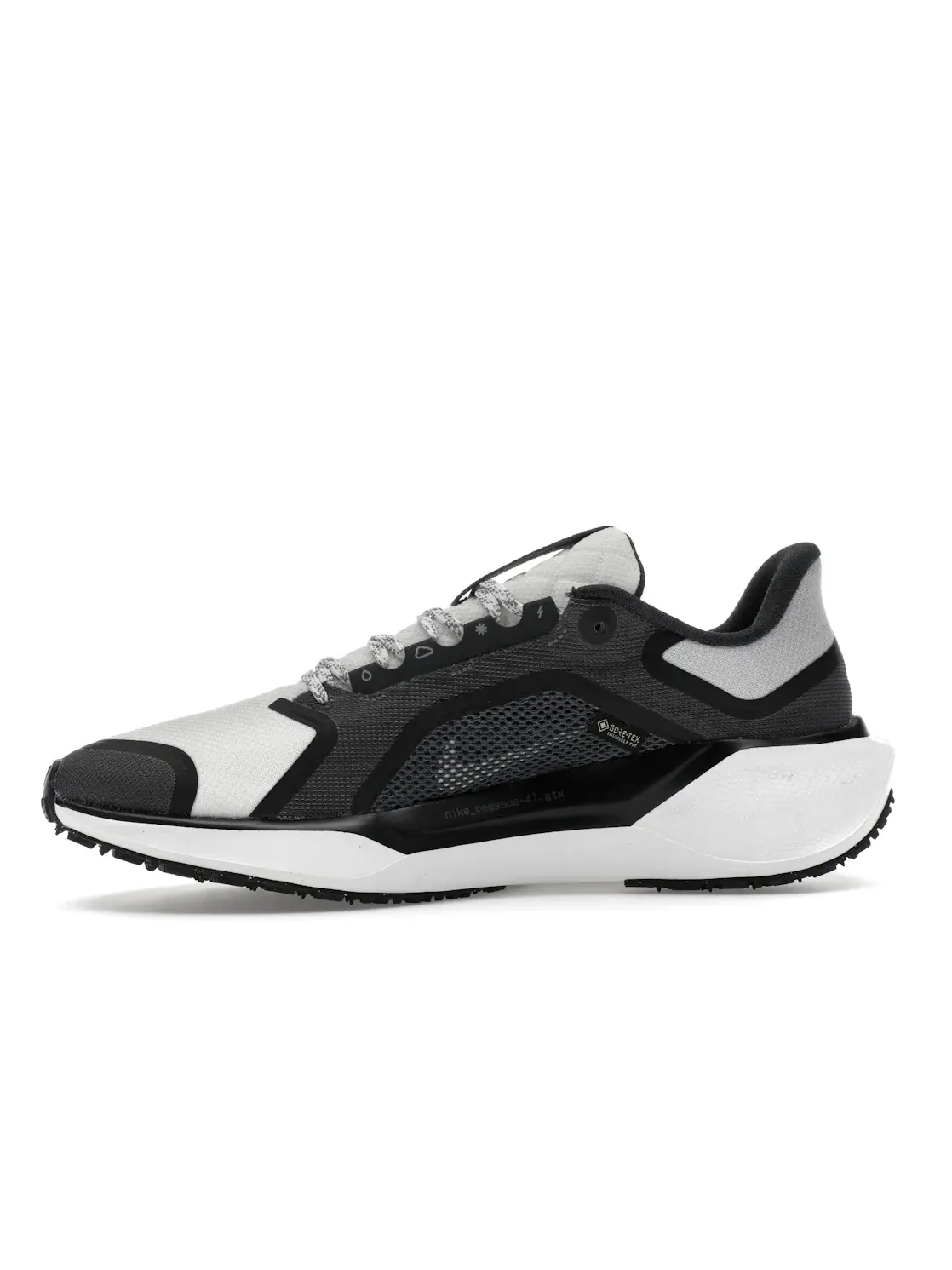 Мужские кроссовки для бега Gore-Tex Nike Air Zoom Pegasus 41 — изображение 3 из 4, черный//серый/белый