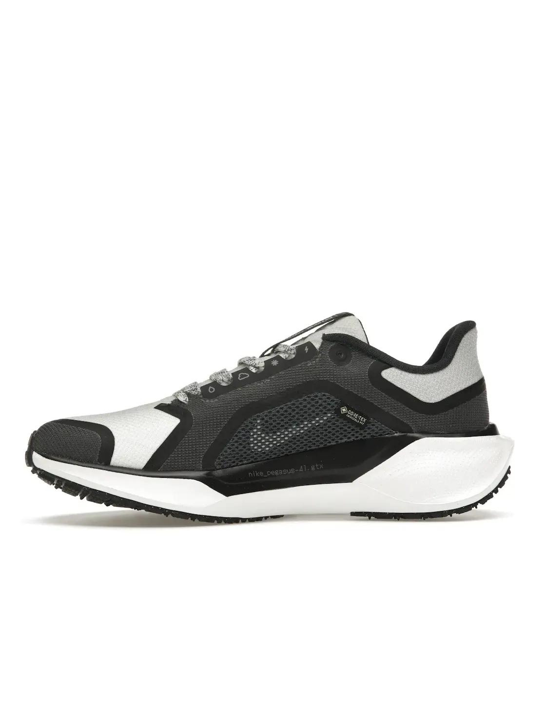 Женские кроссовки для бега с мембраной Gore-Tex Nike Air Zoom Pegasus 41 Gore-Tex — изображение 3 из 4, черный//серый/белый