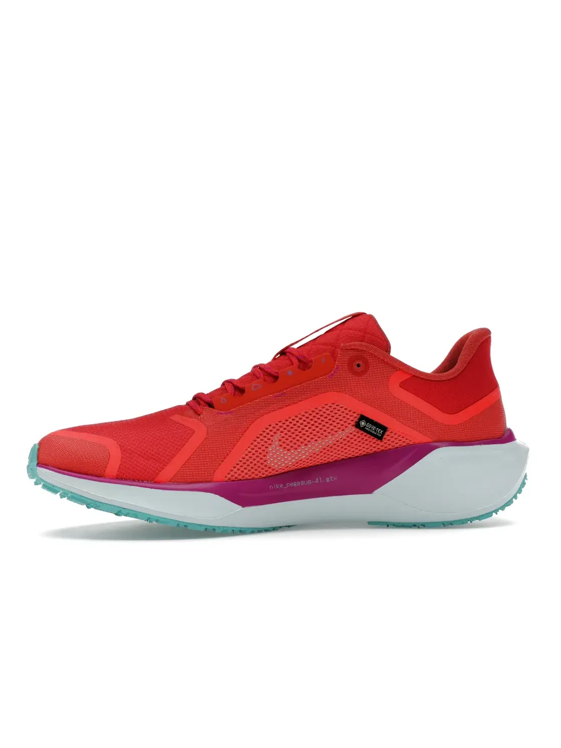 Мужские кроссовки для бега Nike Air Zoom Pegasus 41 Gore-Tex Nike — изображение 3 из 4, красный/зеленый