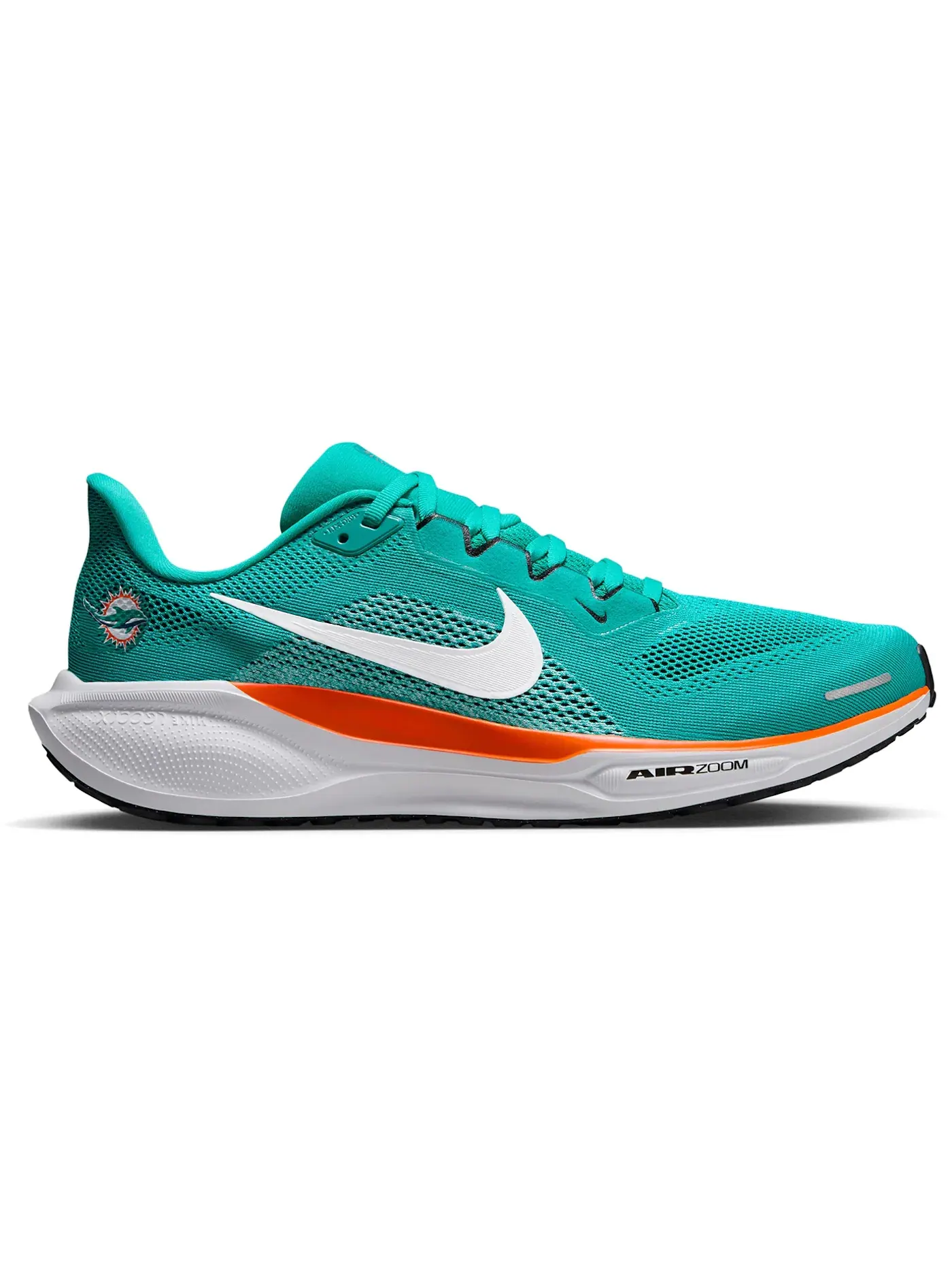 Мужские кроссовки беговые Nike Air Zoom Pegasus 41 Nike — изображение 1 из 1, зеленый оранжевый черный