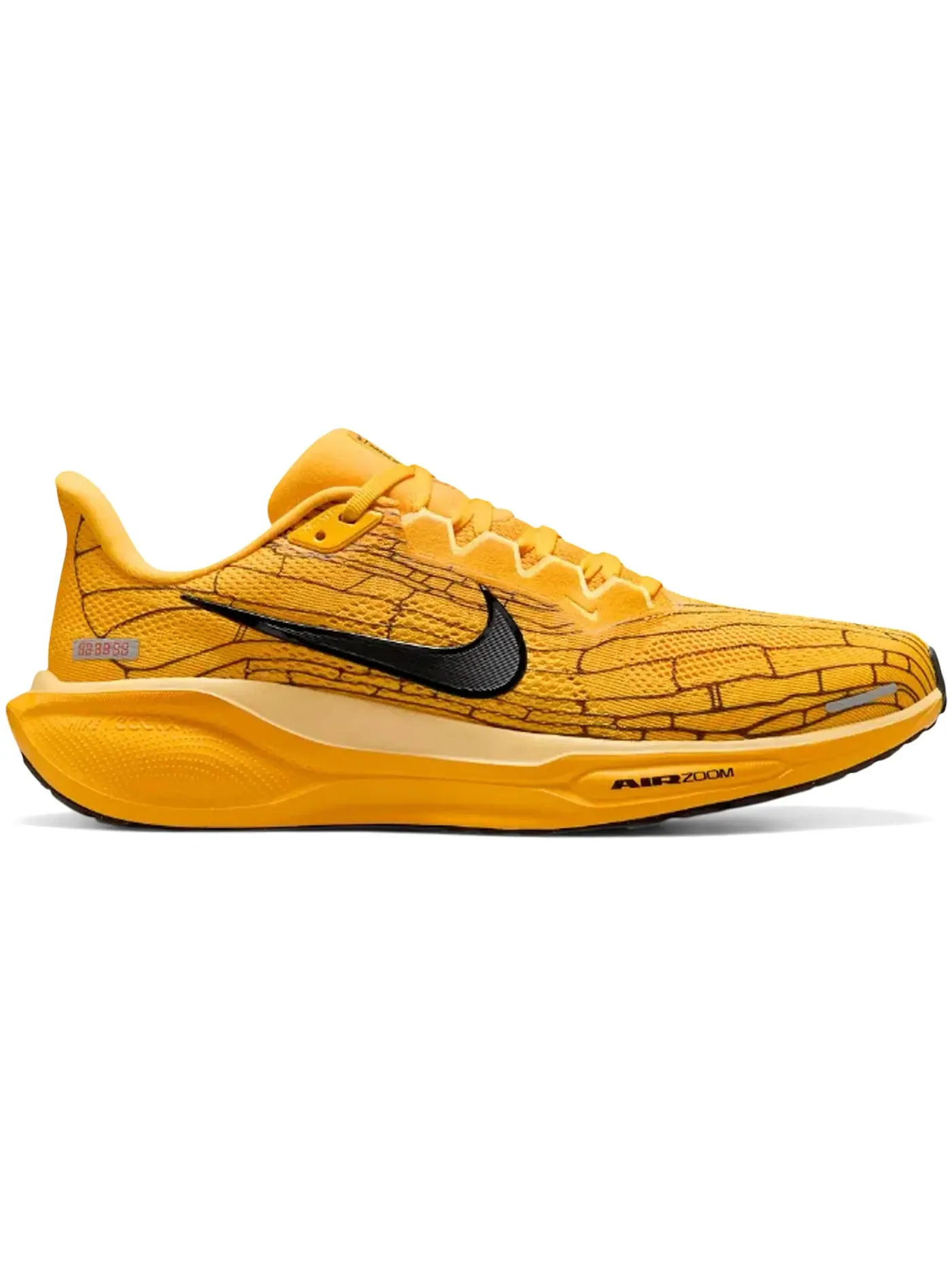 Мужские кроссовки с амортизацией Nike Air Zoom Pegasus 41 Nike — изображение 1 из 1, золотистый/черный/желтый