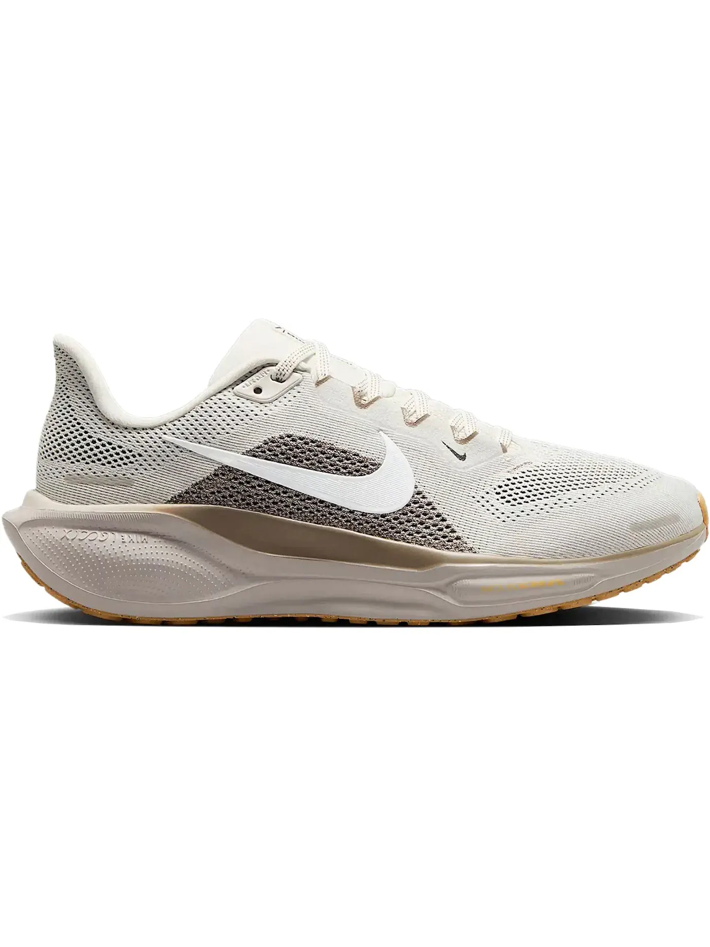 Женские кроссовки с амортизацией Nike Air Zoom Pegasus 41 Nike — изображение 1 из 1, коричневый белый
