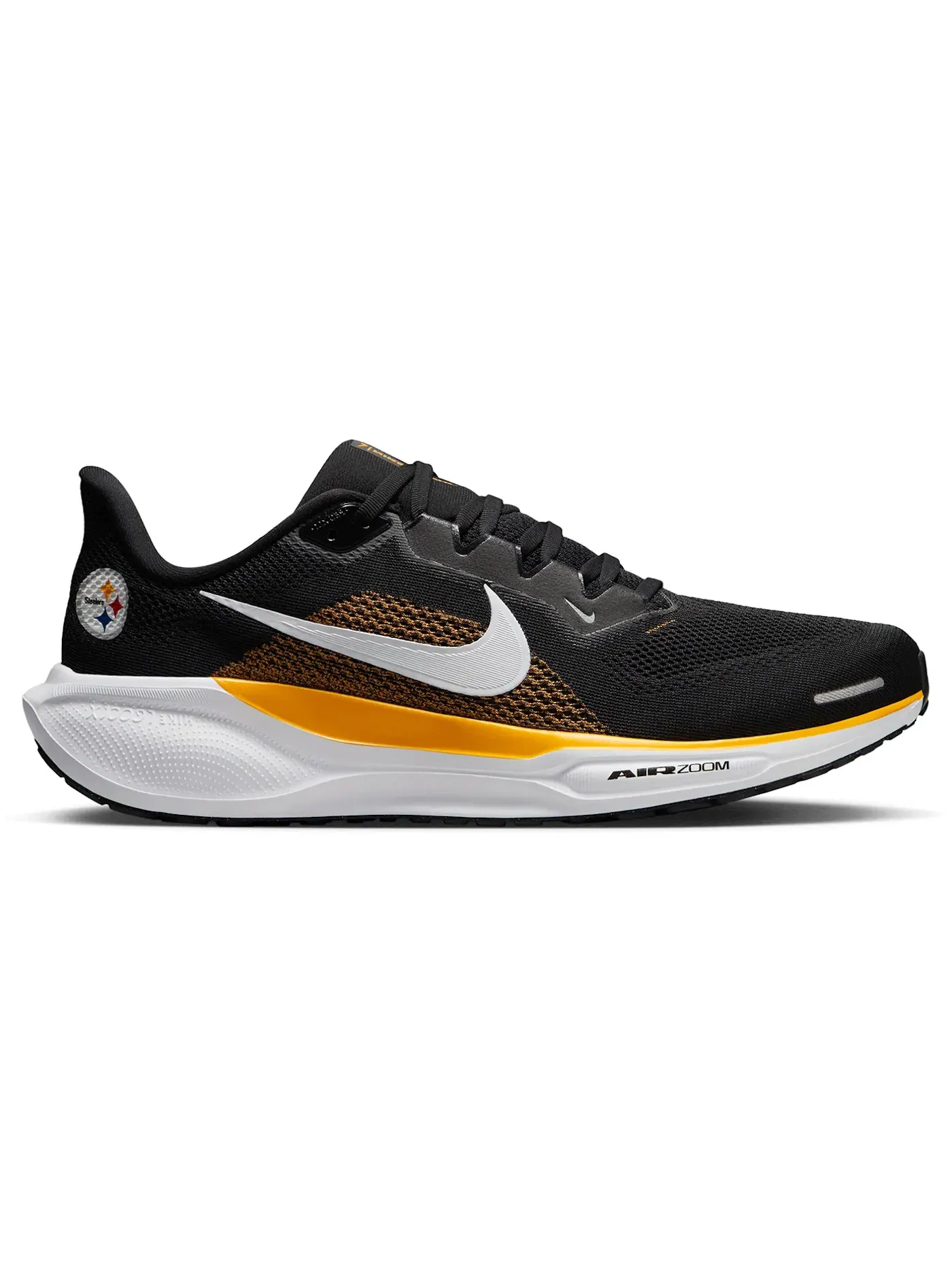 Мужские кроссовки для бега Nike Air Zoom Pegasus 41 Nike — изображение 1 из 1, черный/золотистый/белый