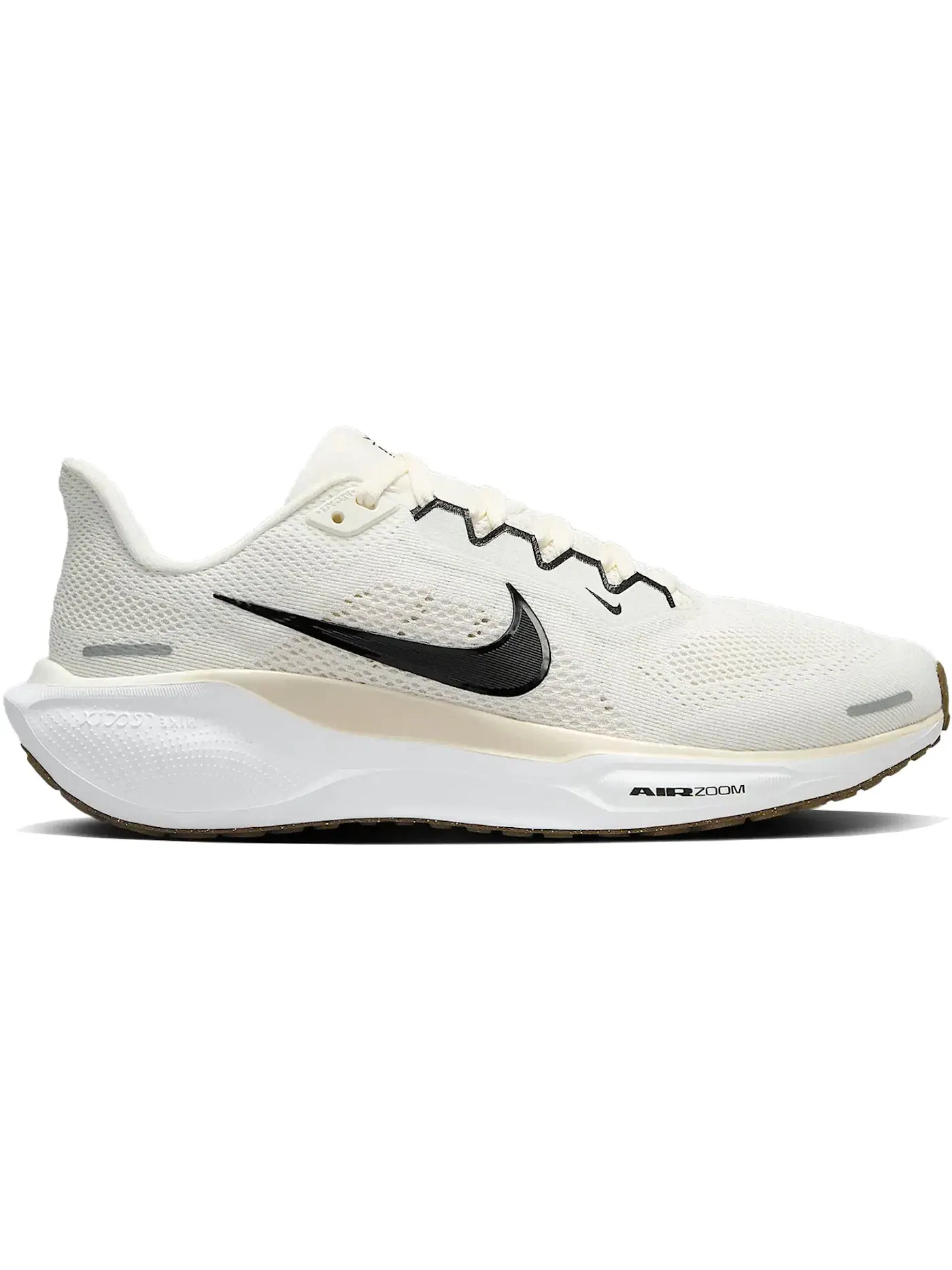 Женские кроссовки для бега с амортизацией Nike Air Zoom Pegasus 41 — изображение 1 из 1, белый черный