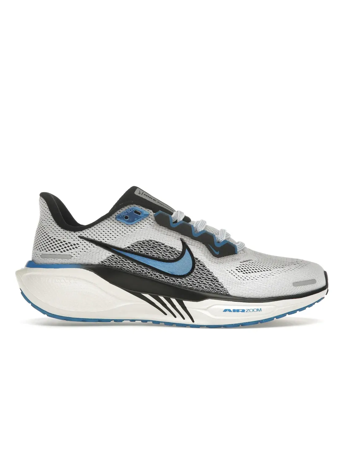 Мужские кроссовки беговые Nike Air Zoom Pegasus 41 — изображение 1 из 4, белый/черный//синий