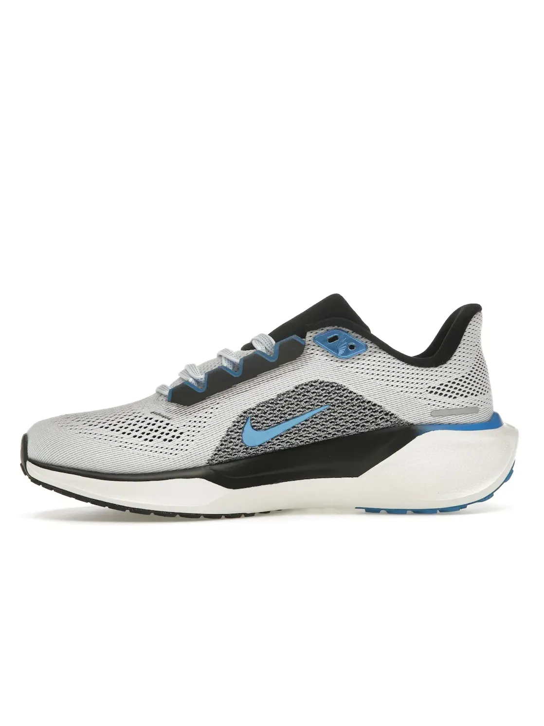 Мужские кроссовки беговые Nike Air Zoom Pegasus 41 — изображение 3 из 4, белый/черный//синий