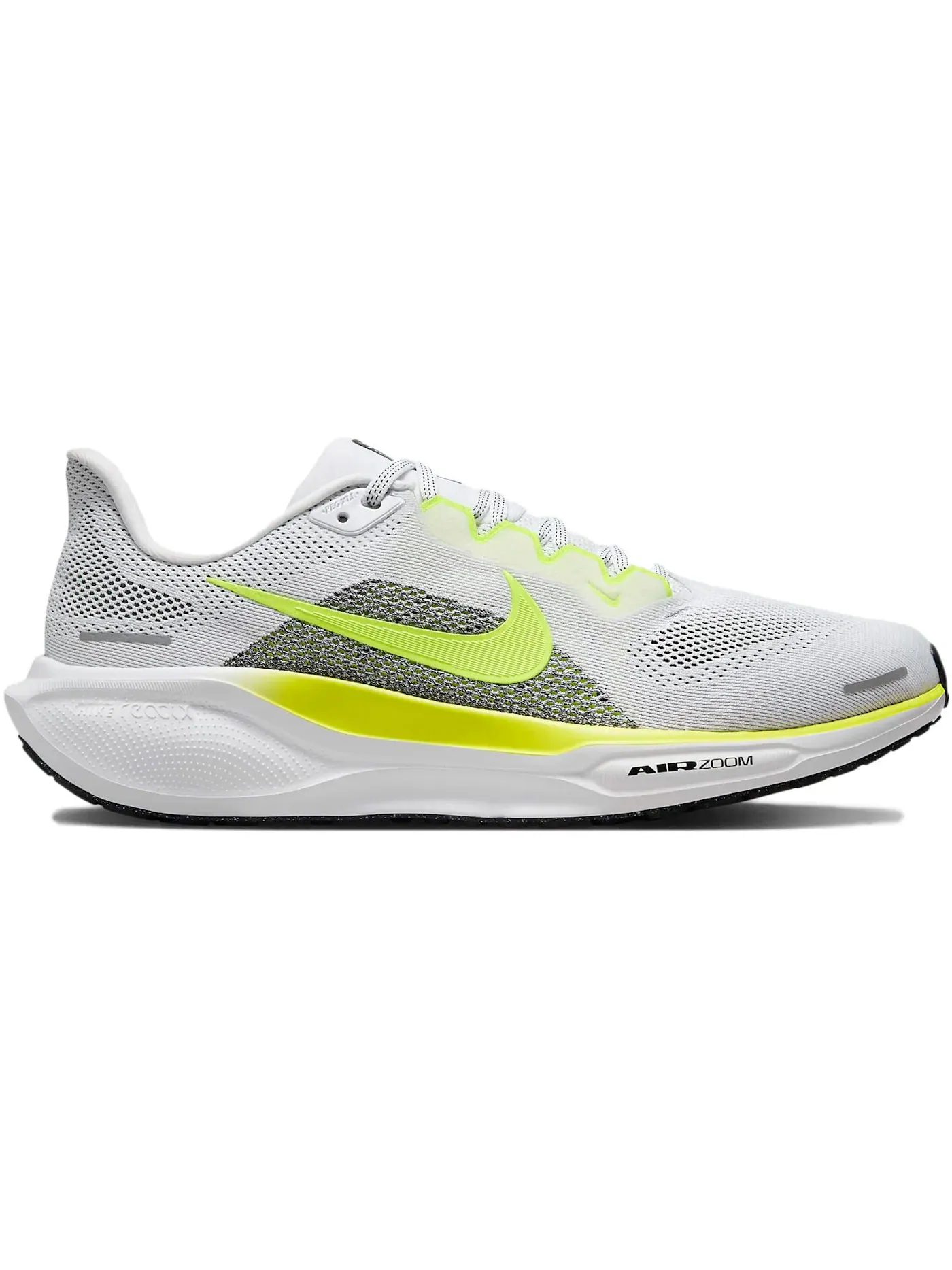 Мужские кроссовки с амортизацией Nike Air Zoom Pegasus 41 Nike — изображение 1 из 1, белый/черный