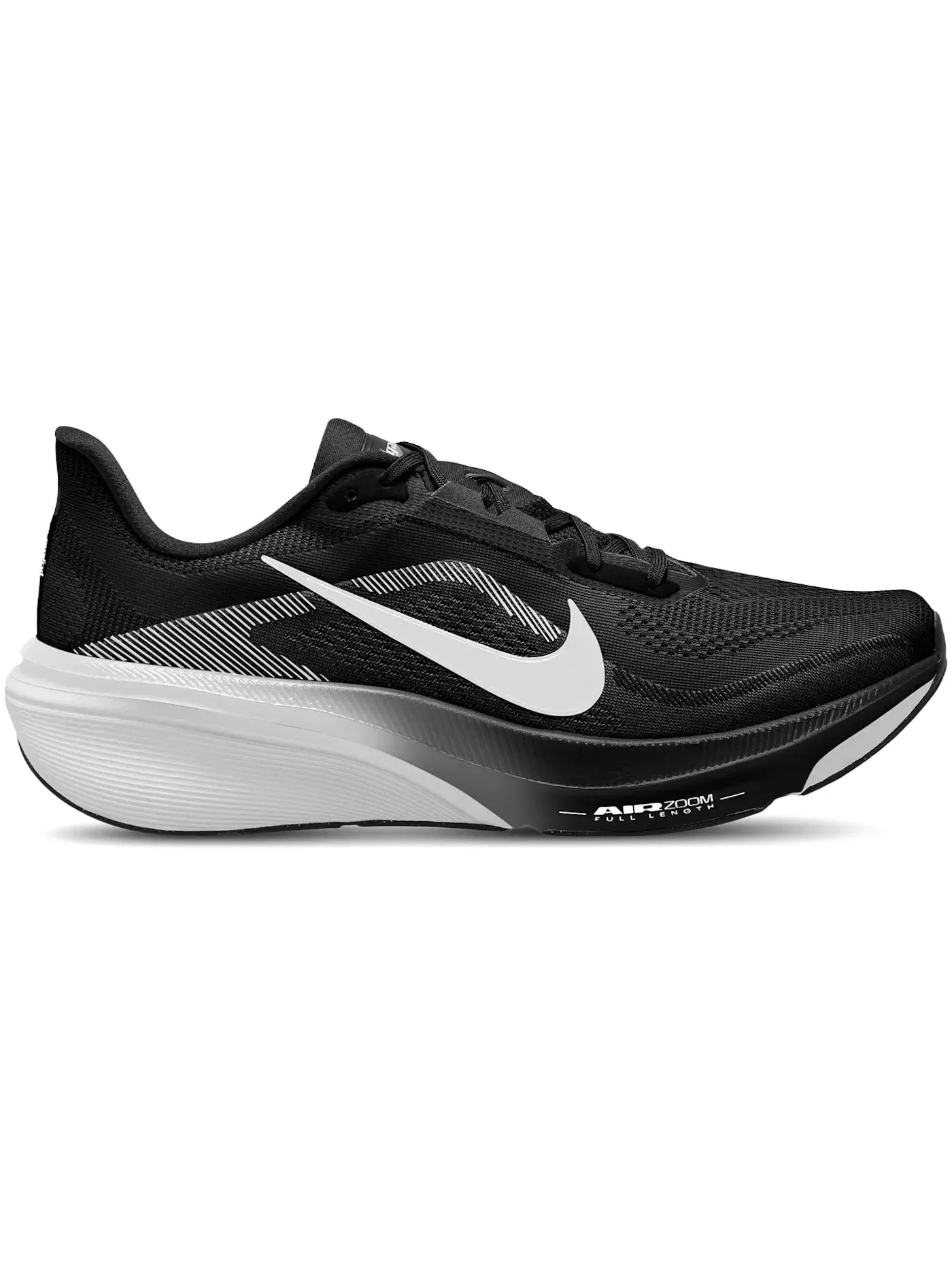 Мужские кроссовки с амортизацией Nike Air Zoom Pegasus 42 Nike — изображение 1 из 1, черный//белый