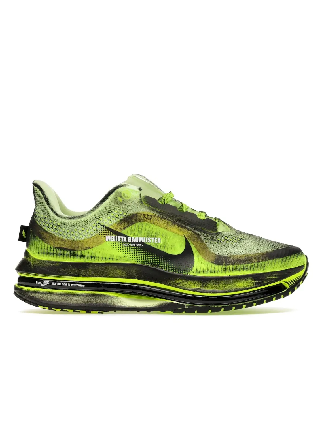Женские кроссовки с коллаборацией Melitta Baumeister Nike Air Zoom Pegasus Premium Nike — изображение 1 из 4, черный//белый