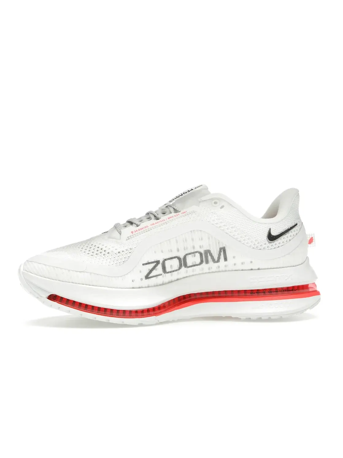 Мужские кроссовки для бега с амортизацией Nike Air Zoom Pegasus Premium — изображение 3 из 4, белый/черный/яркий