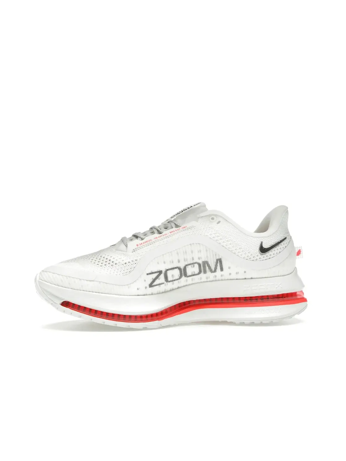 Женские кроссовки для бега Nike Air Zoom Pegasus Premium — изображение 3 из 4, белый/черный/яркий