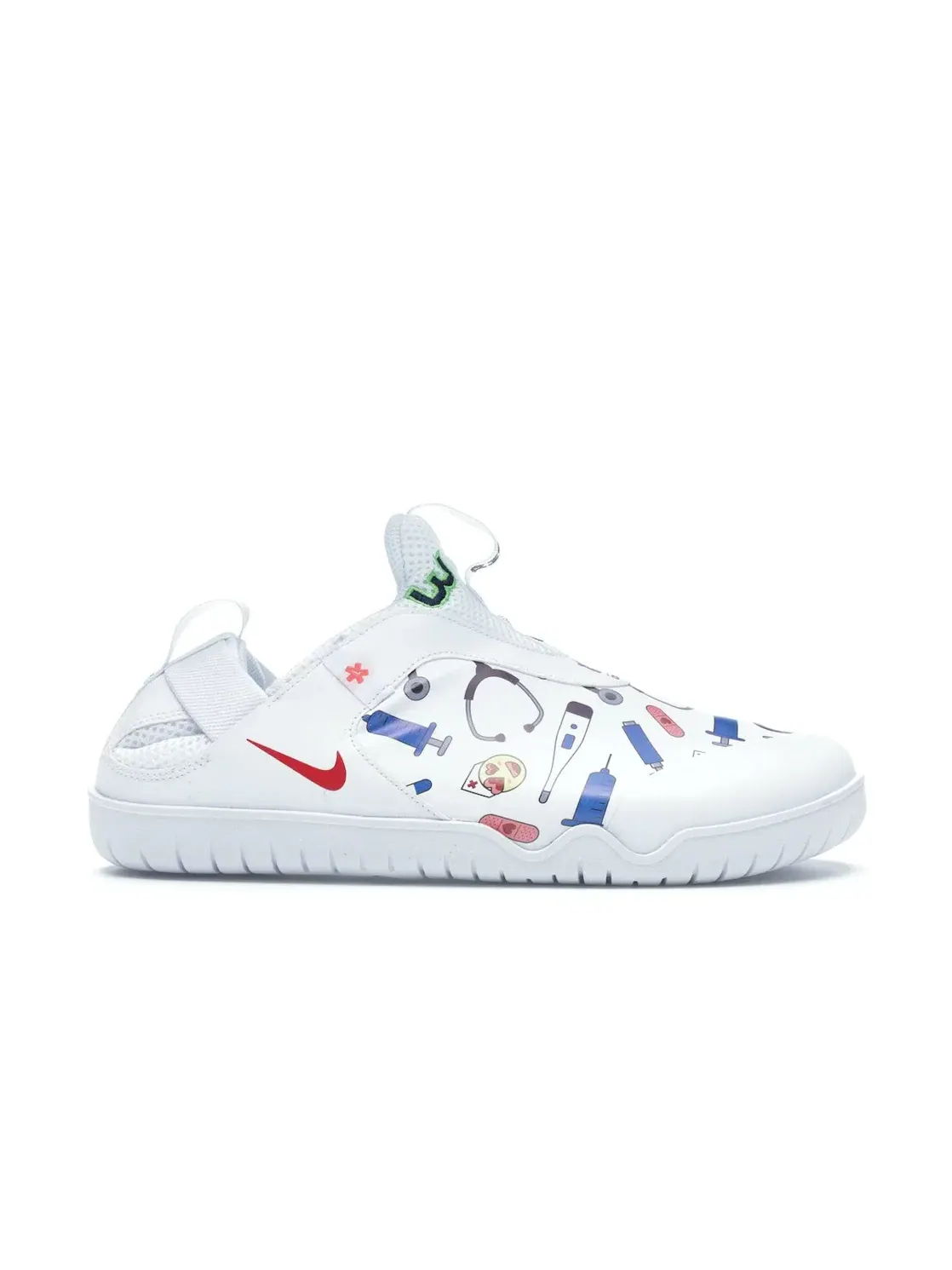 Мужские кроссовки Lifestyle Nike Air Zoom Pulse — изображение 1 из 4, белый/белый-красный