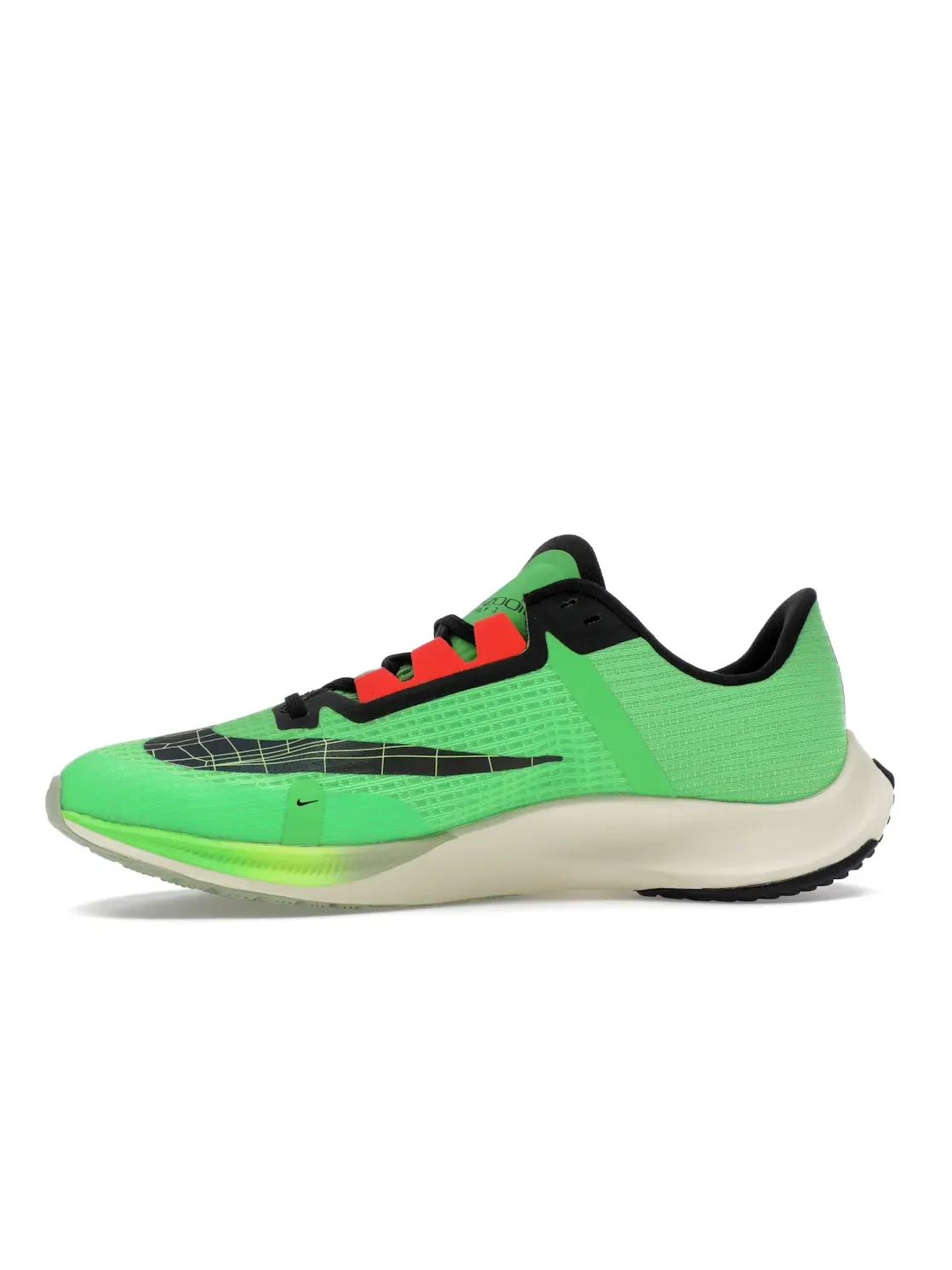 Мужские кроссовки для бега Nike Air Zoom Rival Fly 3 — изображение 3 из 4, зеленый/черный//яркий