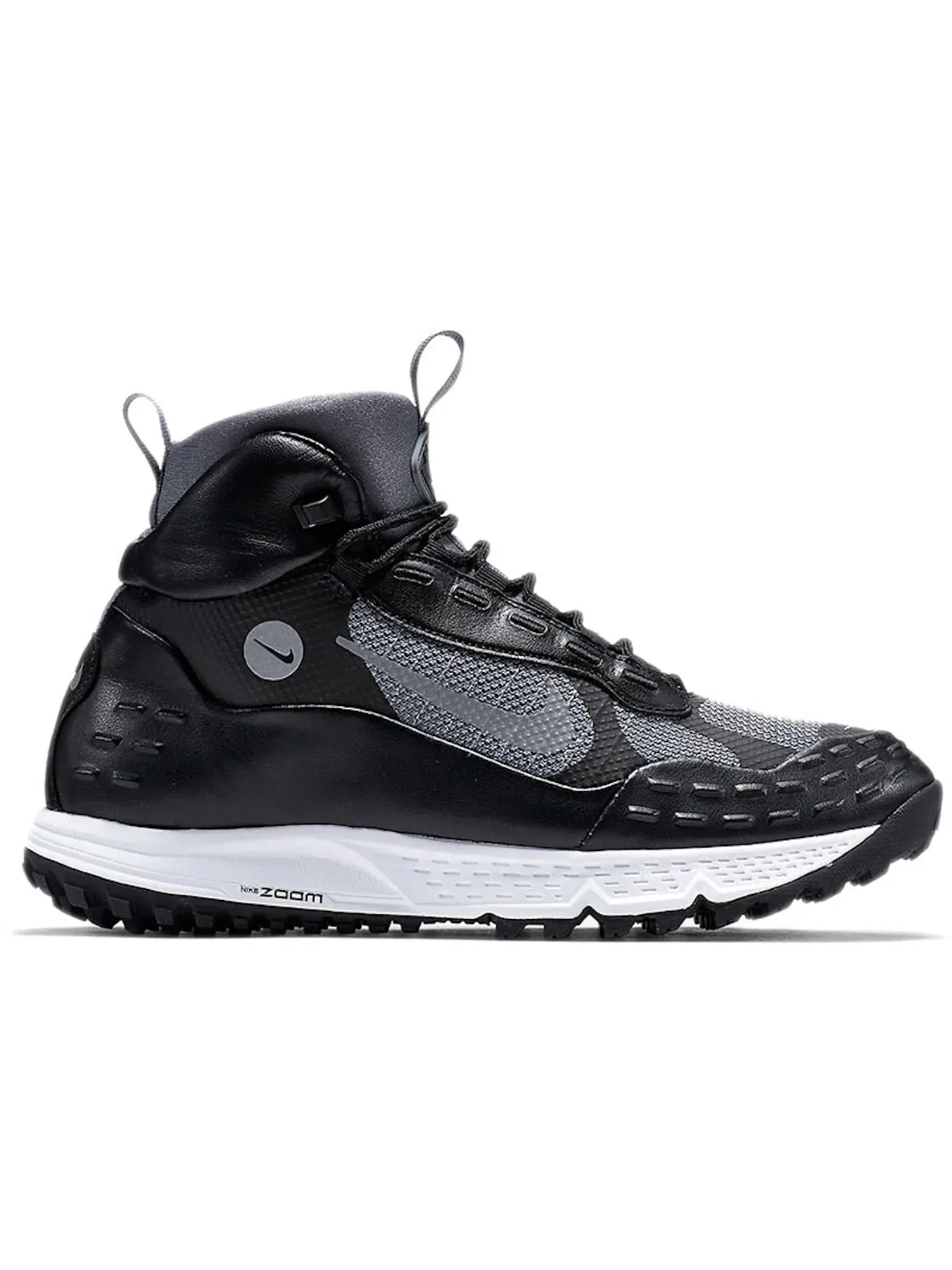Мужские ботинки с кроссовочной подошвой Nike Air Zoom Sertig 16 — изображение 1 из 1, черный/черный/серый