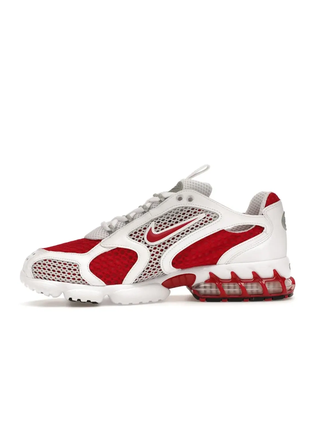 Женские кроссовки с сетчатым верхом Nike Air Zoom Spiridon — изображение 3 из 4, красный/красный