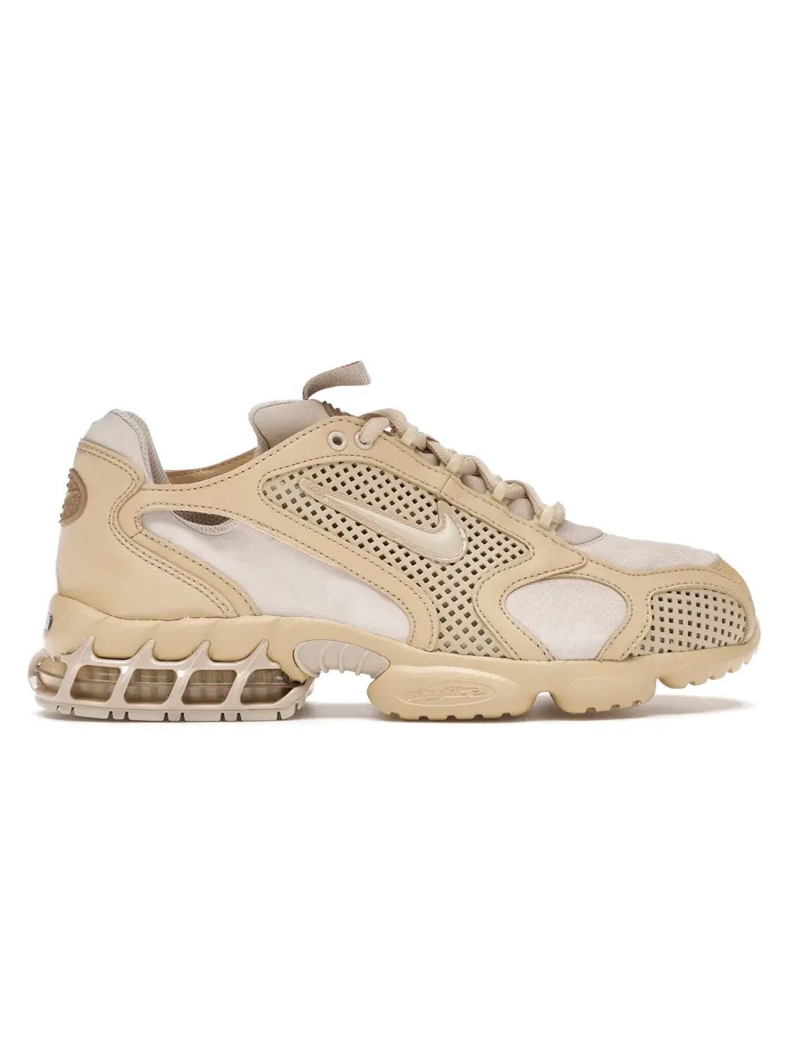 Мужские кроссовки Lifestyle с сетчатым верхом Nike Air Zoom Spiridon Nike — изображение 1 из 4, черный