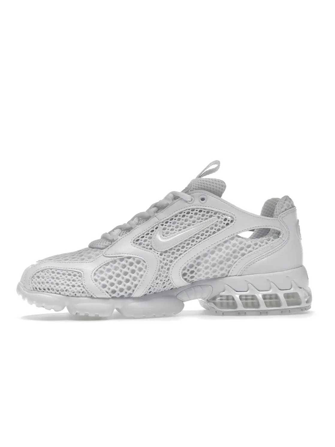 Мужские кроссовки Lifestyle с амортизацией Nike Air Zoom Spiridon Cage 2 — изображение 3 из 4, белый/черный-белый