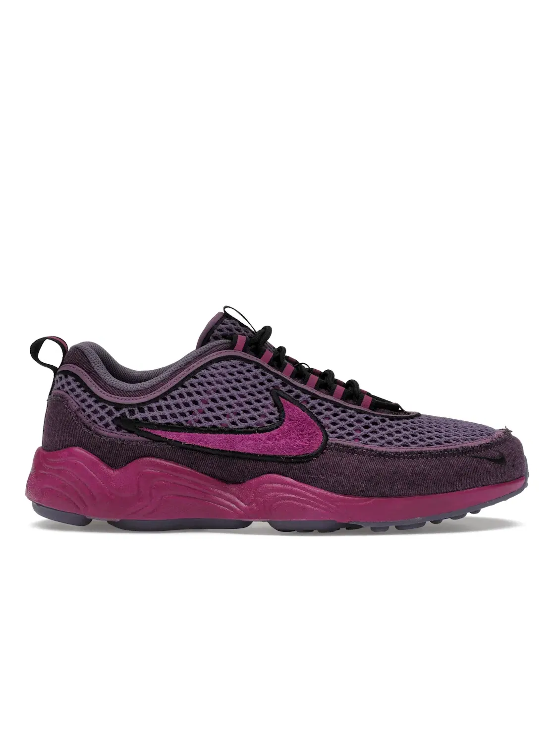 Мужские кроссовки Lifestyle Nike Air Zoom Spiridon Nike — изображение 1 из 4, черный/фиолетовый