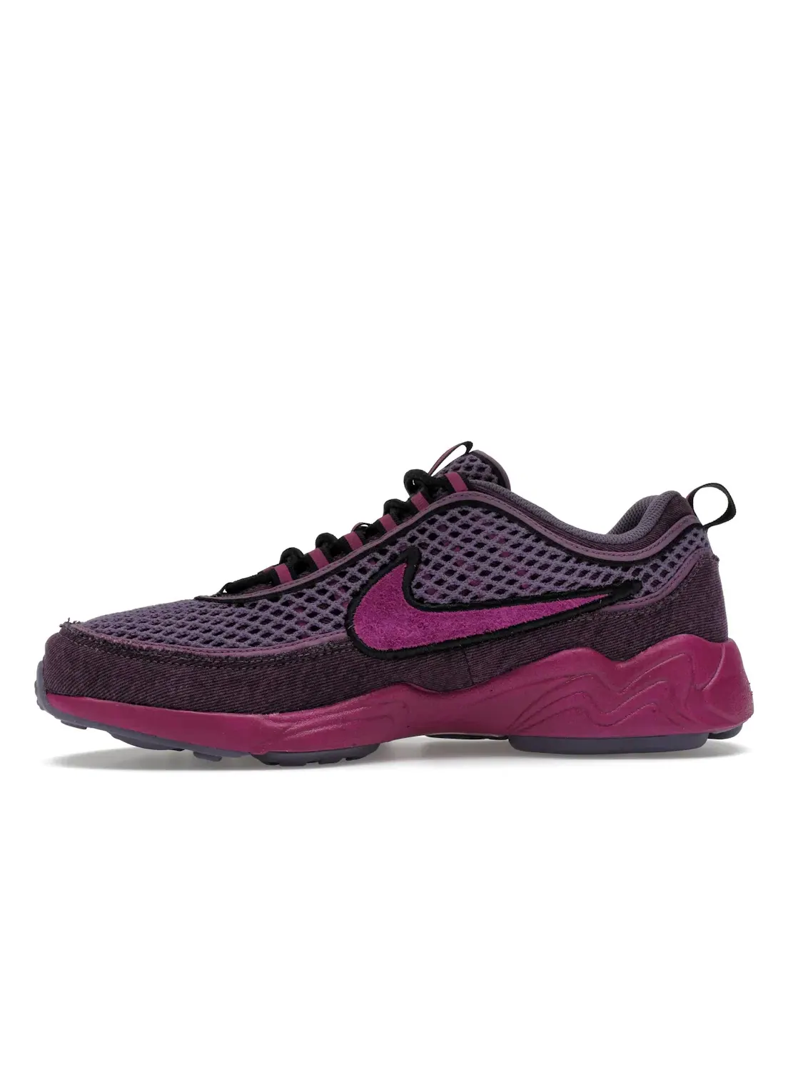 Мужские кроссовки Lifestyle Nike Air Zoom Spiridon Nike — изображение 3 из 4, черный/фиолетовый