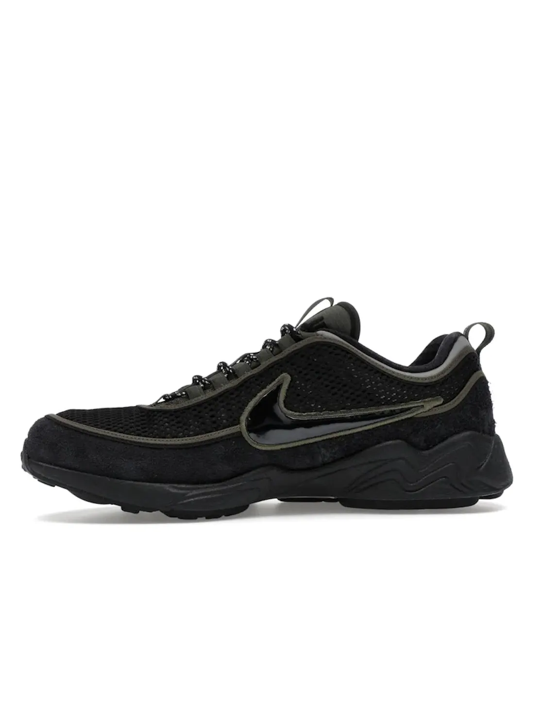 Мужские кроссовки Lifestyle Nike Air Zoom Spiridon — изображение 3 из 4, хаки/черный-черный