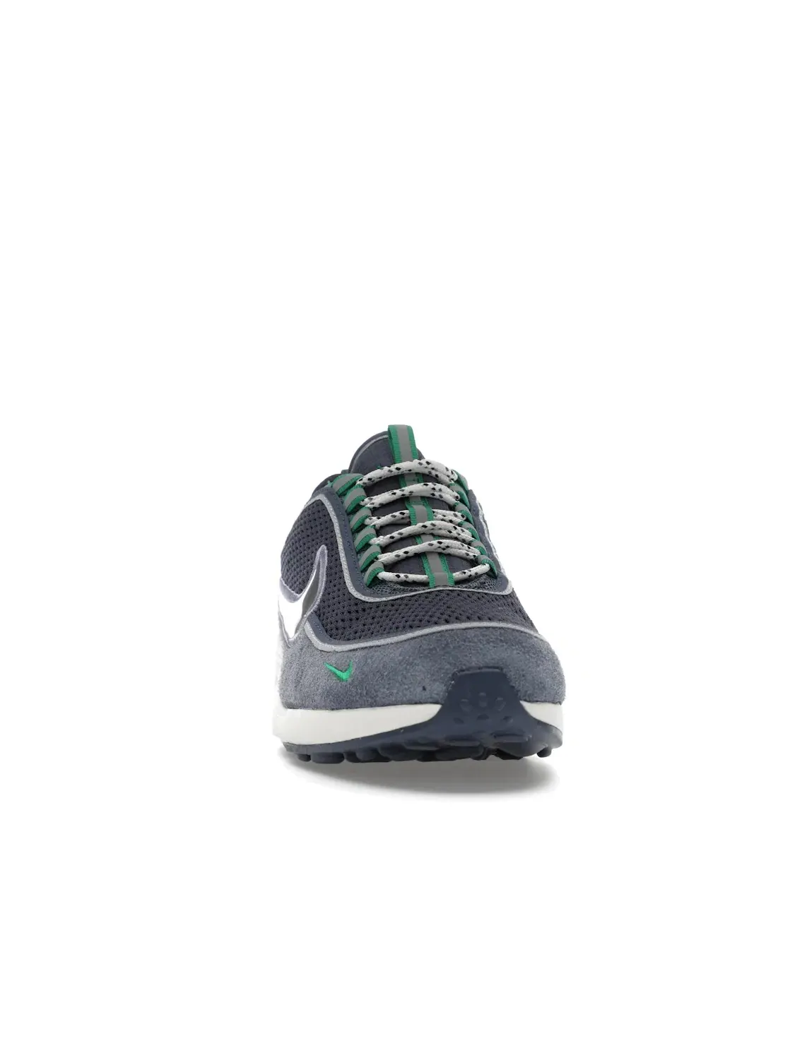 Мужские кроссовки с серебряными акцентами Nike Air Zoom Spiridon — изображение 2 из 4, синий/серебристый