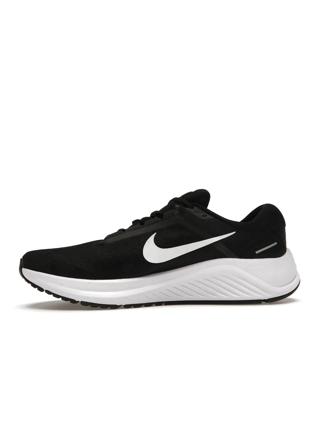 Мужские кроссовки для бега Nike Air Zoom Structure 24 Nike — изображение 3 из 4, черный/белый