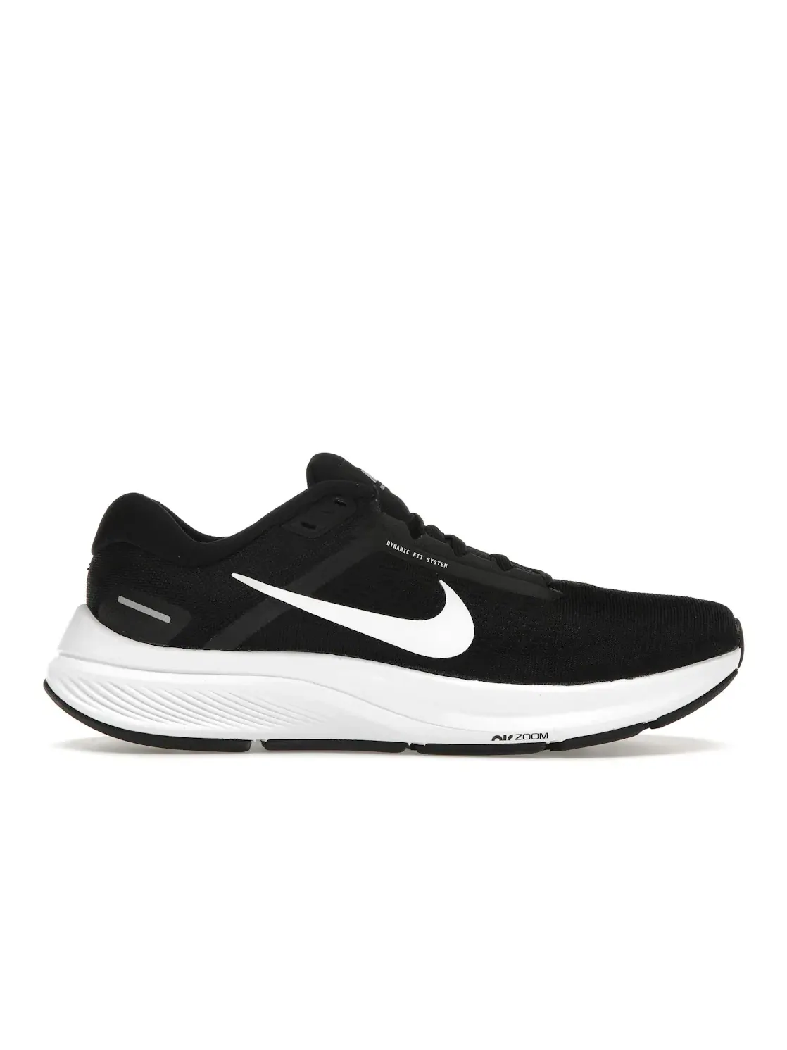Женские кроссовки для бега Nike Air Zoom Structure 24 — изображение 1 из 4, черный/белый