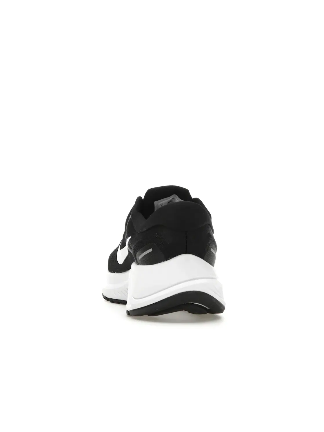 Женские кроссовки для бега Nike Air Zoom Structure 24 — изображение 4 из 4, черный/белый