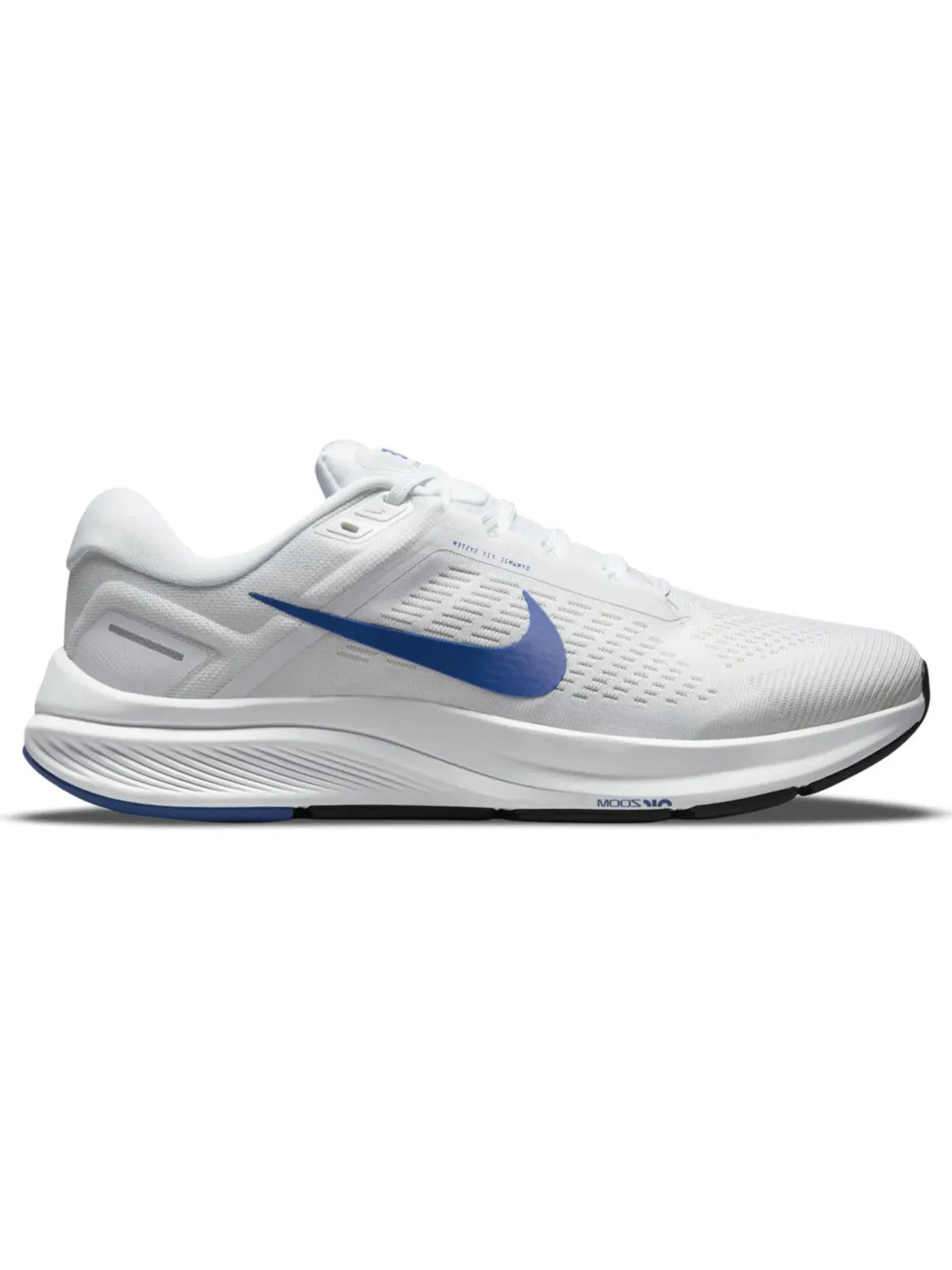 Мужские кроссовки для бега Nike Air Zoom Structure 24 — изображение 1 из 1, белый/платиновый/черный