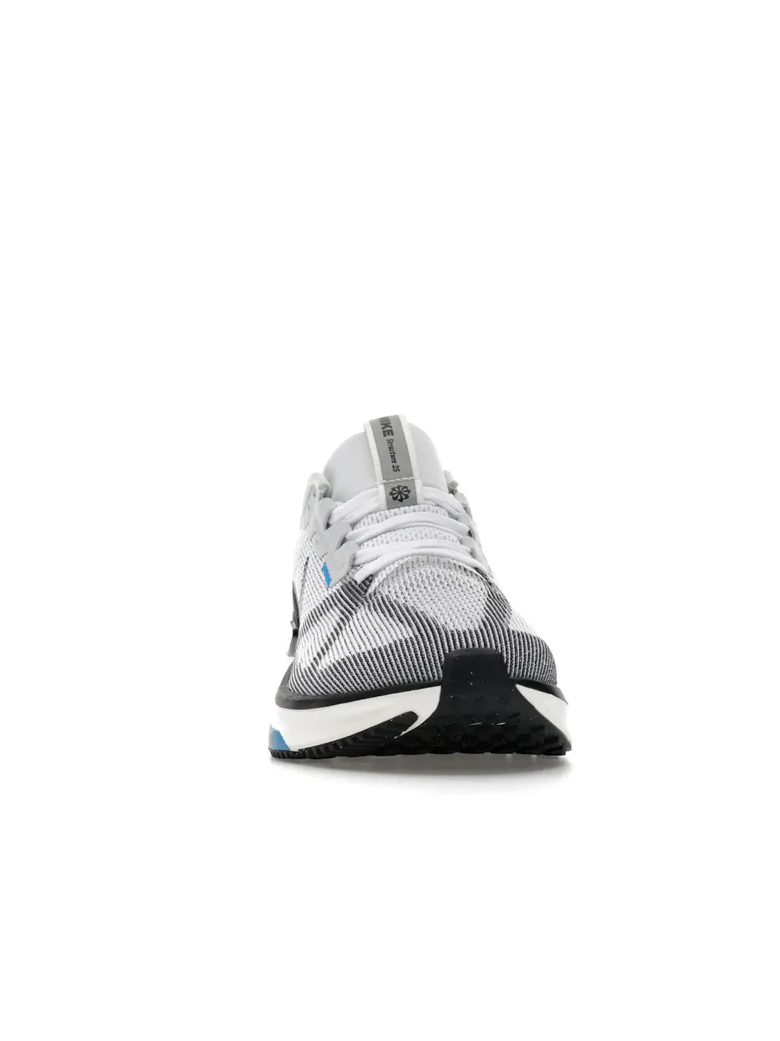 Мужские кроссовки для бега Nike Air Zoom Structure 25 — изображение 2 из 4, белый/черный//синий