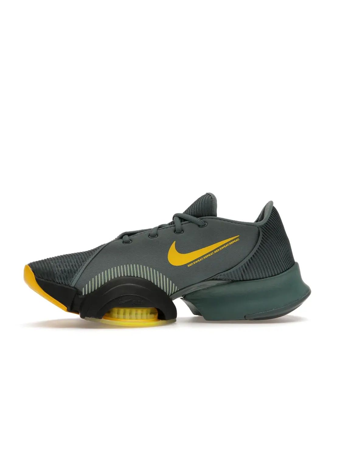Мужские кроссовки для фитнеса Nike Air Zoom Superrep 2 Nike — изображение 3 из 4, темный серый//яркий