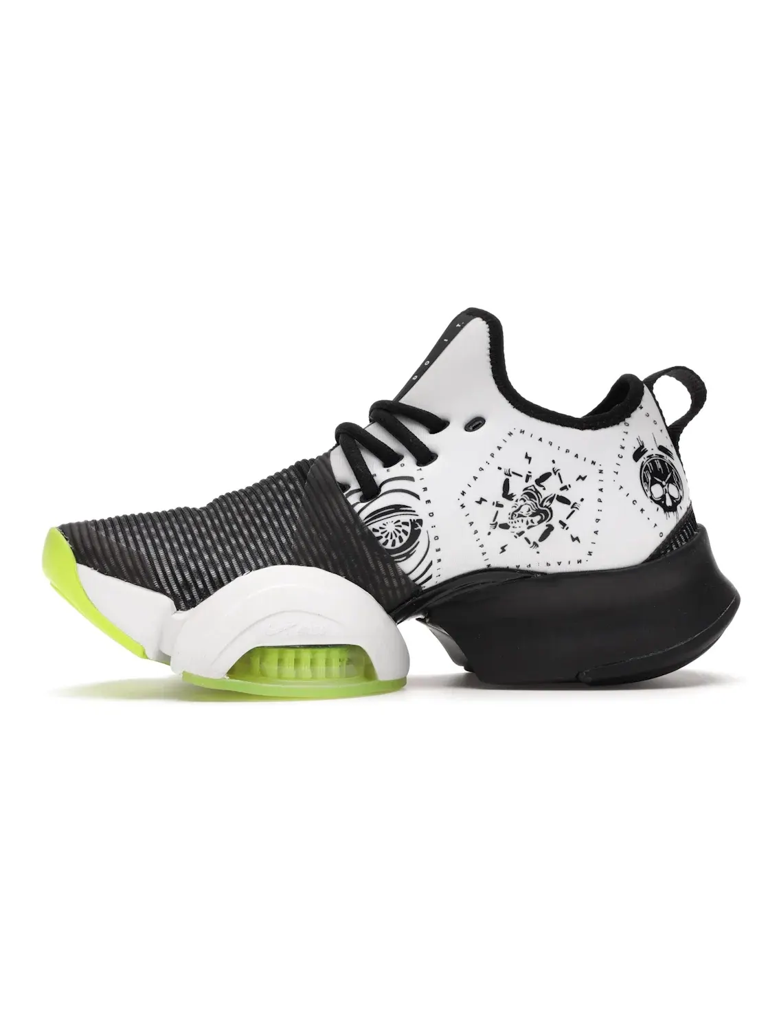 Мужские кроссовки для фитнеса Nike Air Zoom SuperRep Nike — изображение 3 из 4, черный//белый