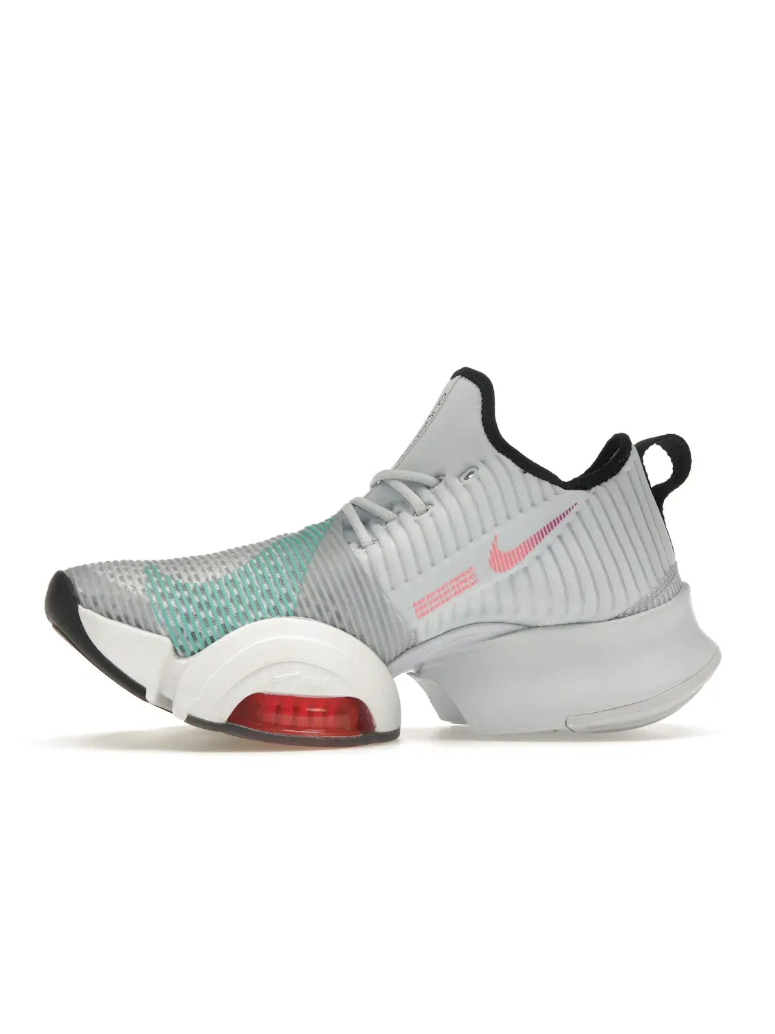 Женские кроссовки для фитнеса Nike Air Zoom Superrep — изображение 3 из 4, серый/черный/белый