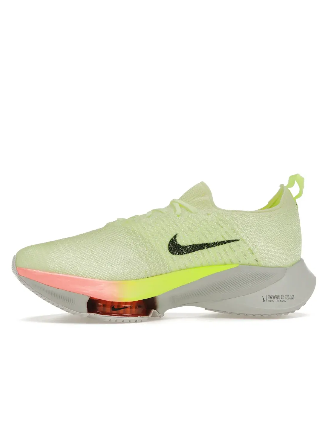 Мужские кроссовки для бега Nike Air Zoom Tempo Next% Flyknit Nike — изображение 3 из 4, оранжевый/черный