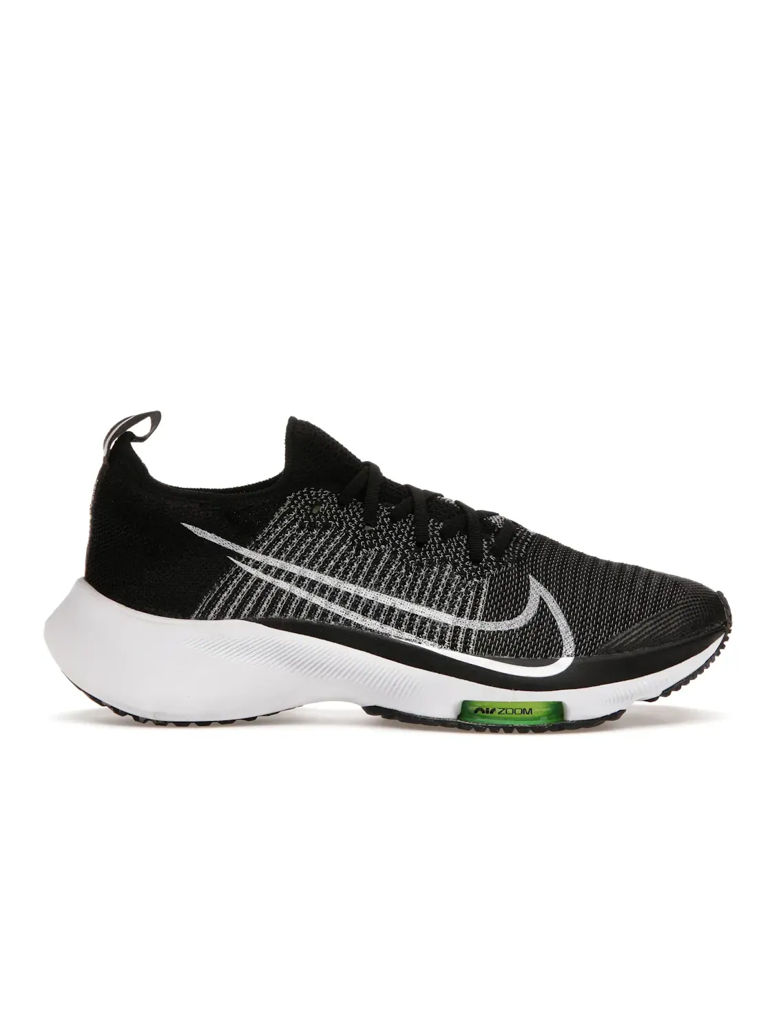 Детские кроссовки для бега с длинным рукавом Nike Air Zoom Tempo Next% Flyknit Nike — изображение 1 из 4, черный/-белый