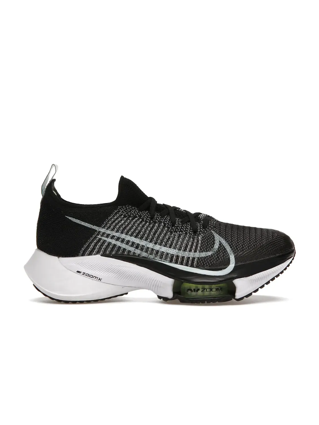 Женские кроссовки для бега Nike Air Zoom Tempo Next% Flyknit Nike — изображение 1 из 4, черный/--белый