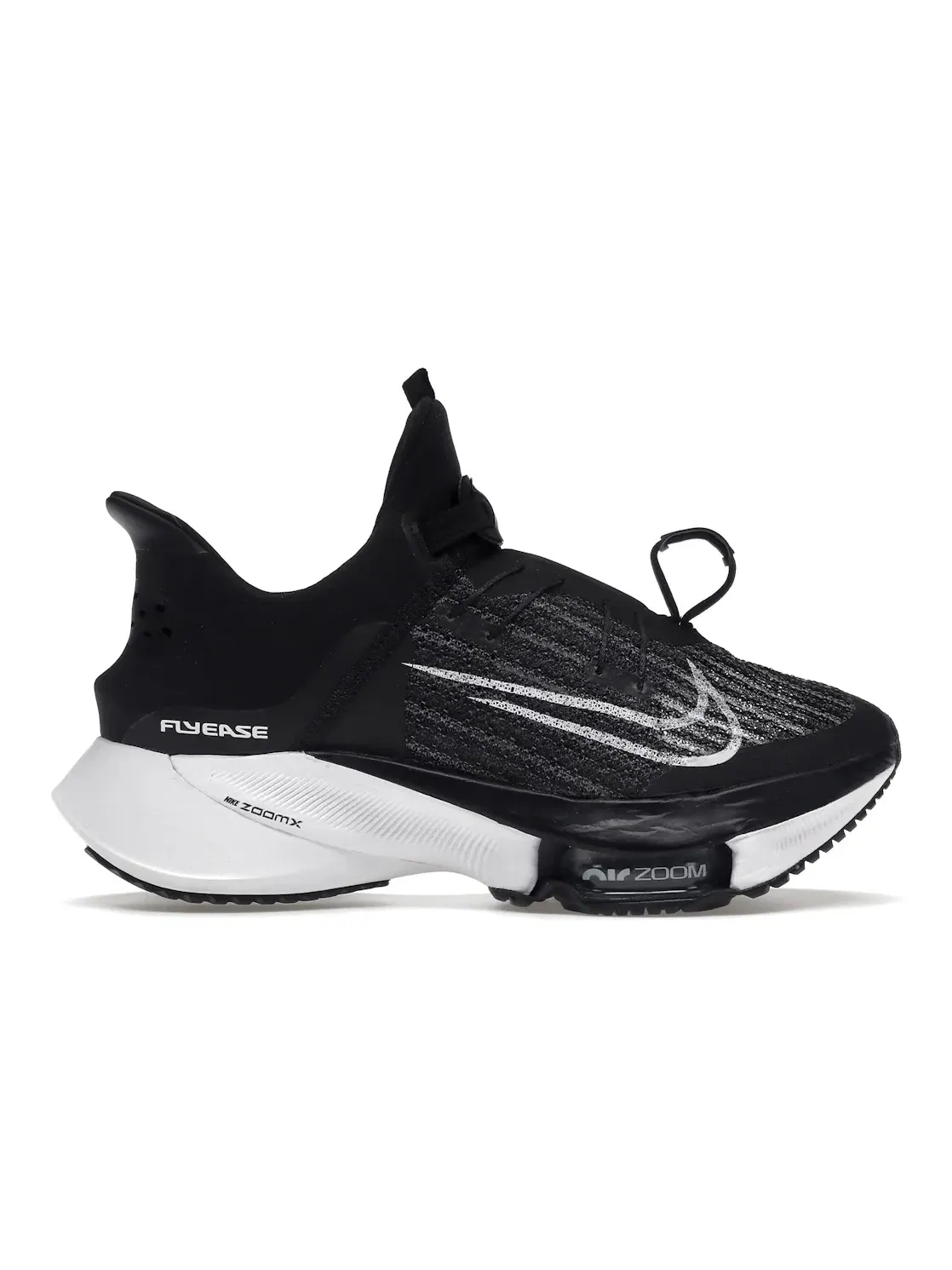 Женские кроссовки с системой FlyEase Nike Air Zoom Tempo Next% FlyEase — изображение 1 из 4, черный/белый