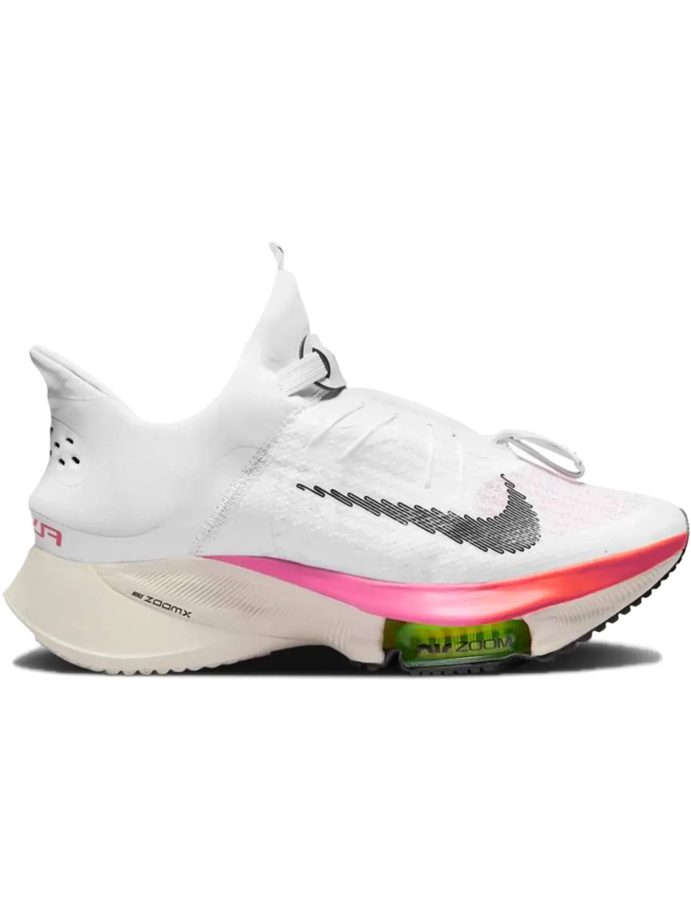 Женские кроссовки для бега Nike Air Zoom Tempo Next% FlyEase — изображение 1 из 1, белый//розовый/черный