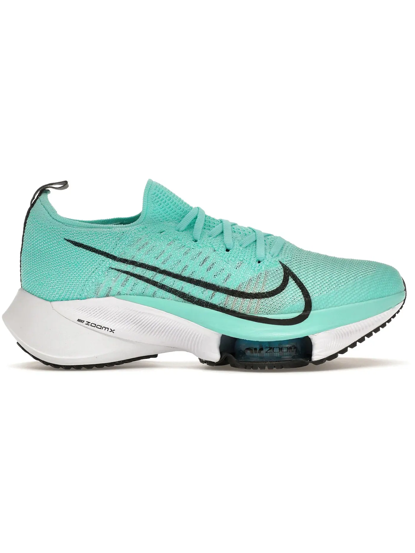 Мужские кроссовки для бега с длинным рукавом Nike Air Zoom Tempo Next% Flyknit — изображение 1 из 1, синий белый черный