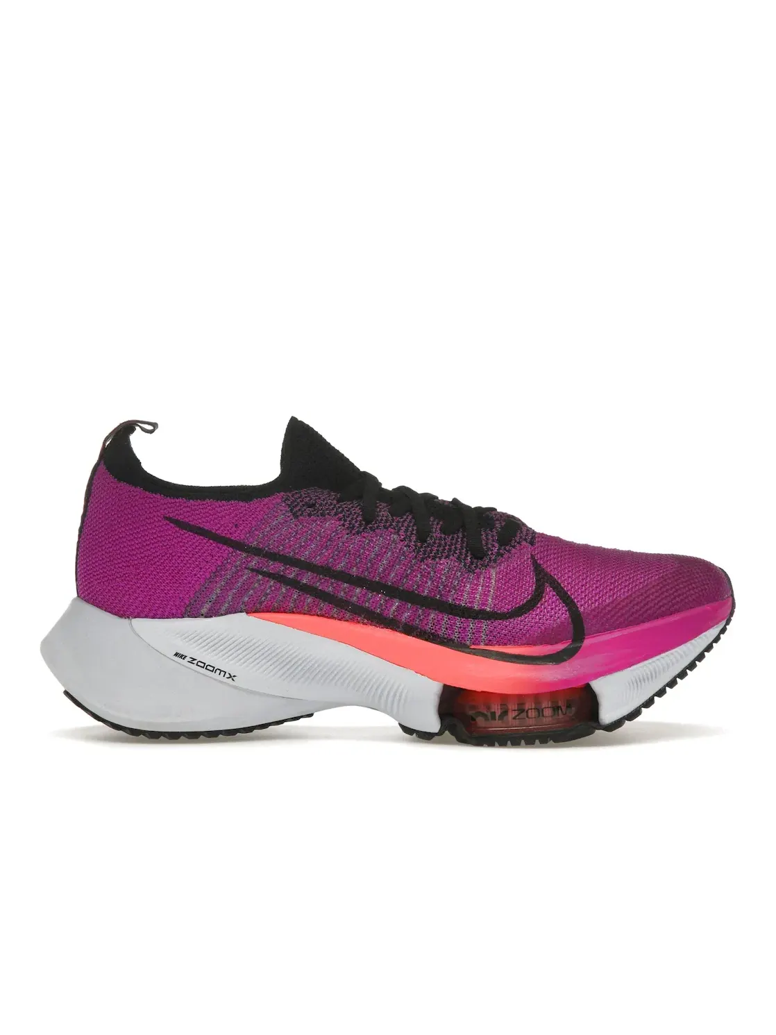 Женские кроссовки для бега Nike Air Zoom Tempo Next% Flyknit — изображение 1 из 4, фиолетовый/черный--серый