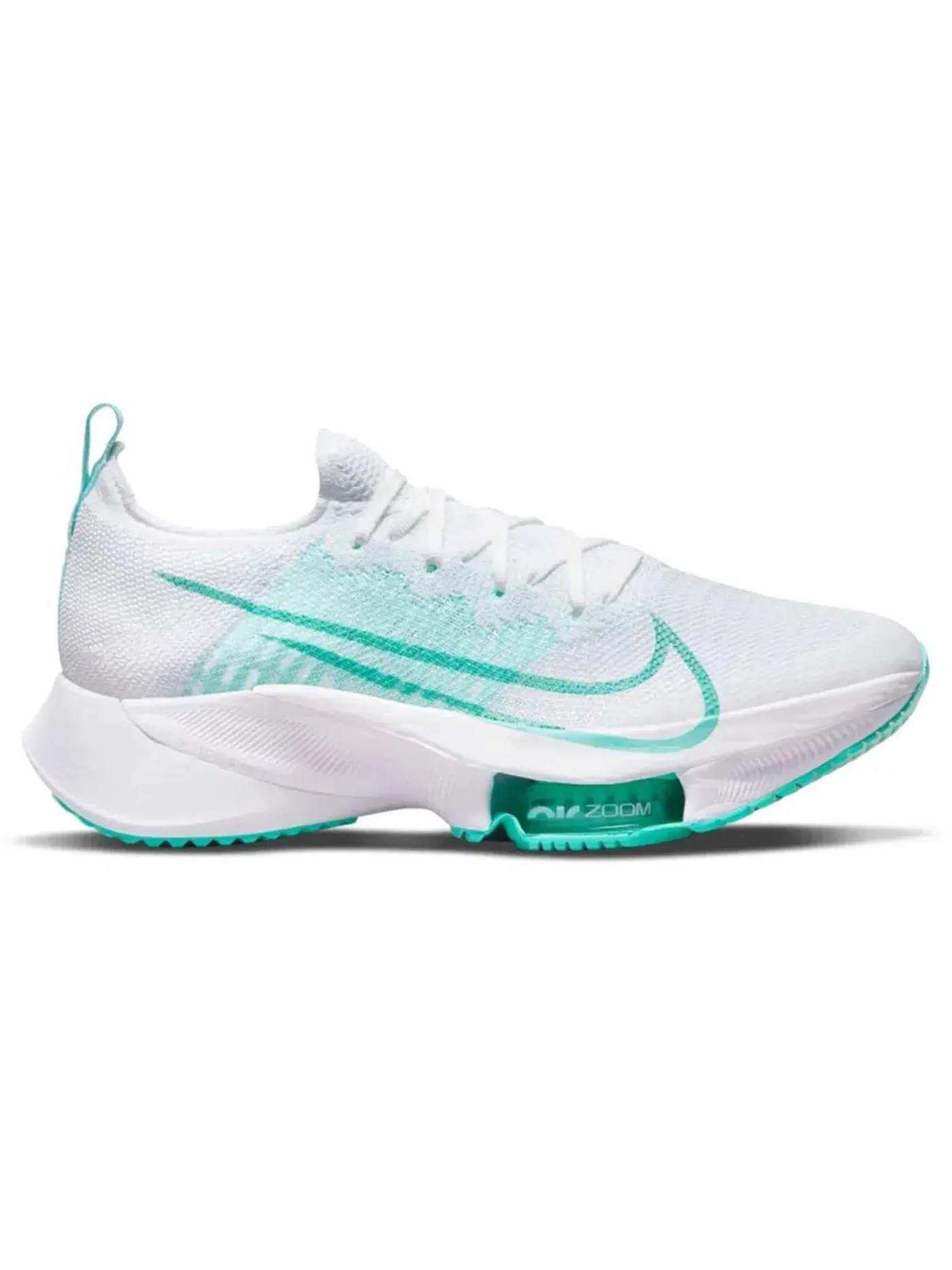Женские кроссовки для бега Nike Air Zoom Tempo Next% Flyknit — изображение 1 из 1, белый