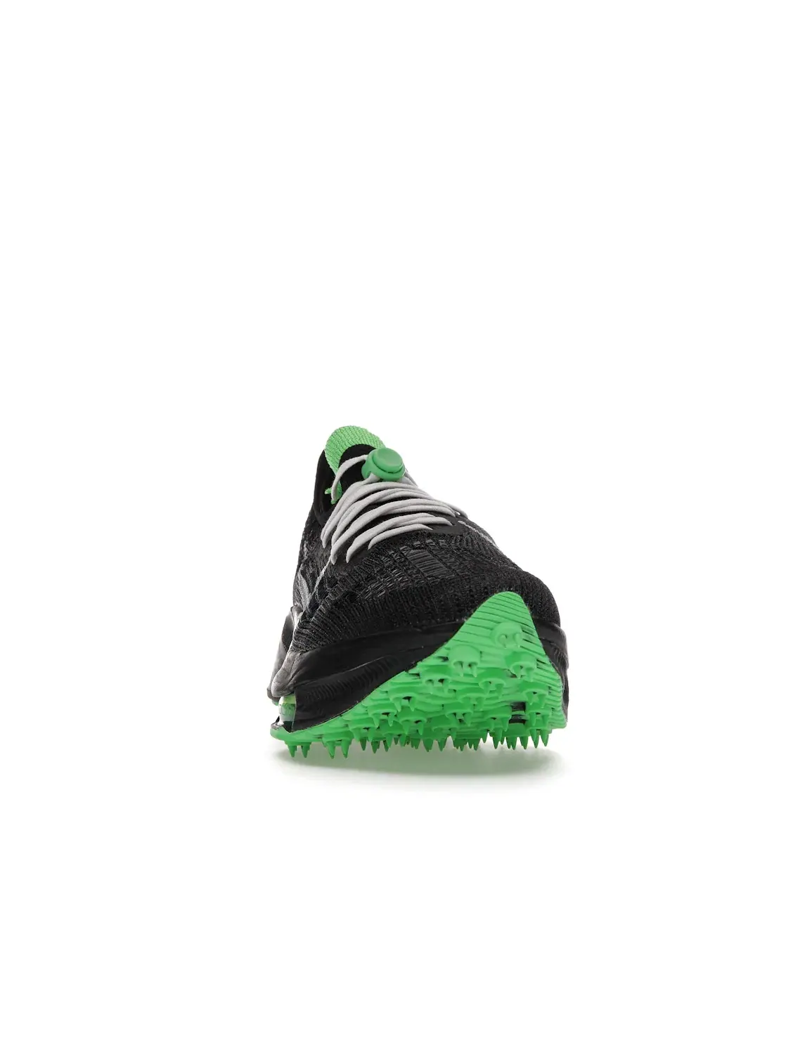 Мужские кроссовки с деконструированным дизайном Nike Air Zoom Tempo Next% Flyknit — изображение 2 из 4, черный/белый-зеленый