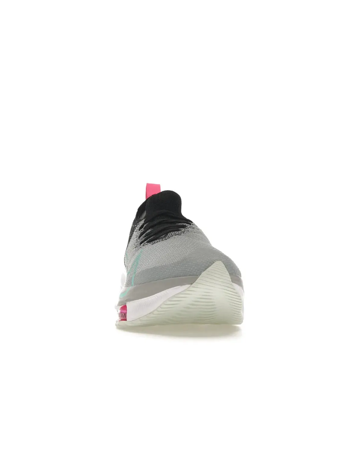 Мужские кроссовки для бега с пеной ZoomX Nike Air Zoom Tempo Next% Flyknit — изображение 2 из 4, черный/серый/-розовый