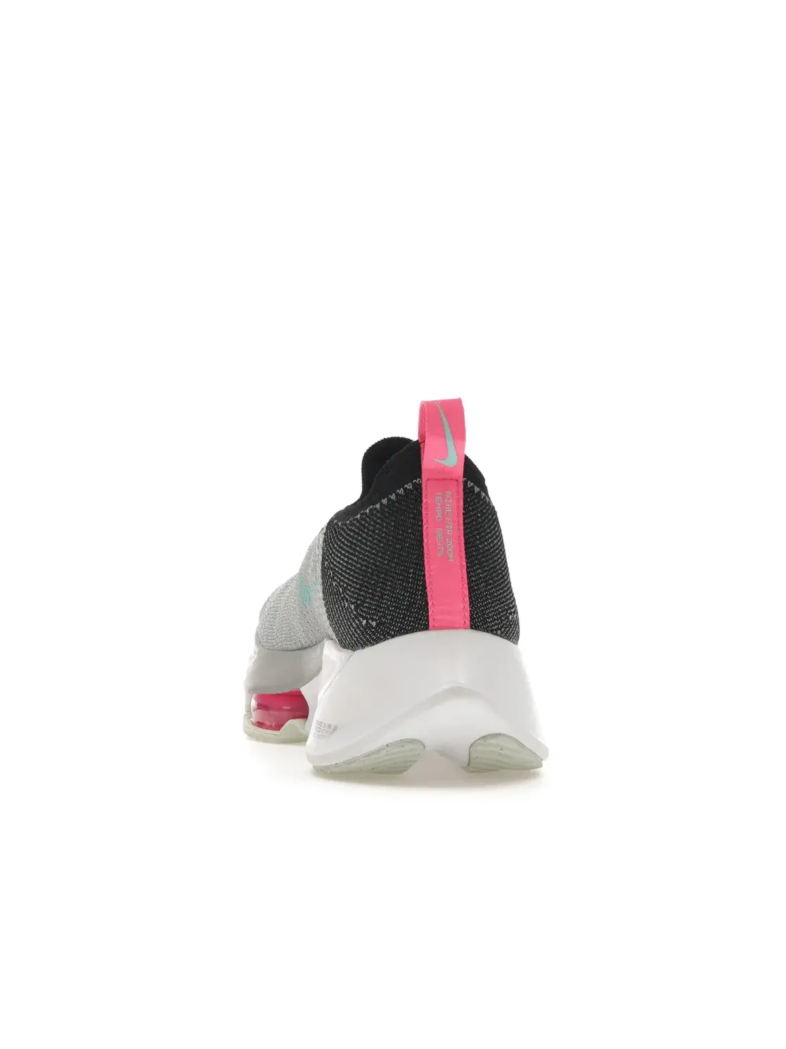 Мужские кроссовки для бега с пеной ZoomX Nike Air Zoom Tempo Next% Flyknit — изображение 4 из 4, черный/серый/-розовый