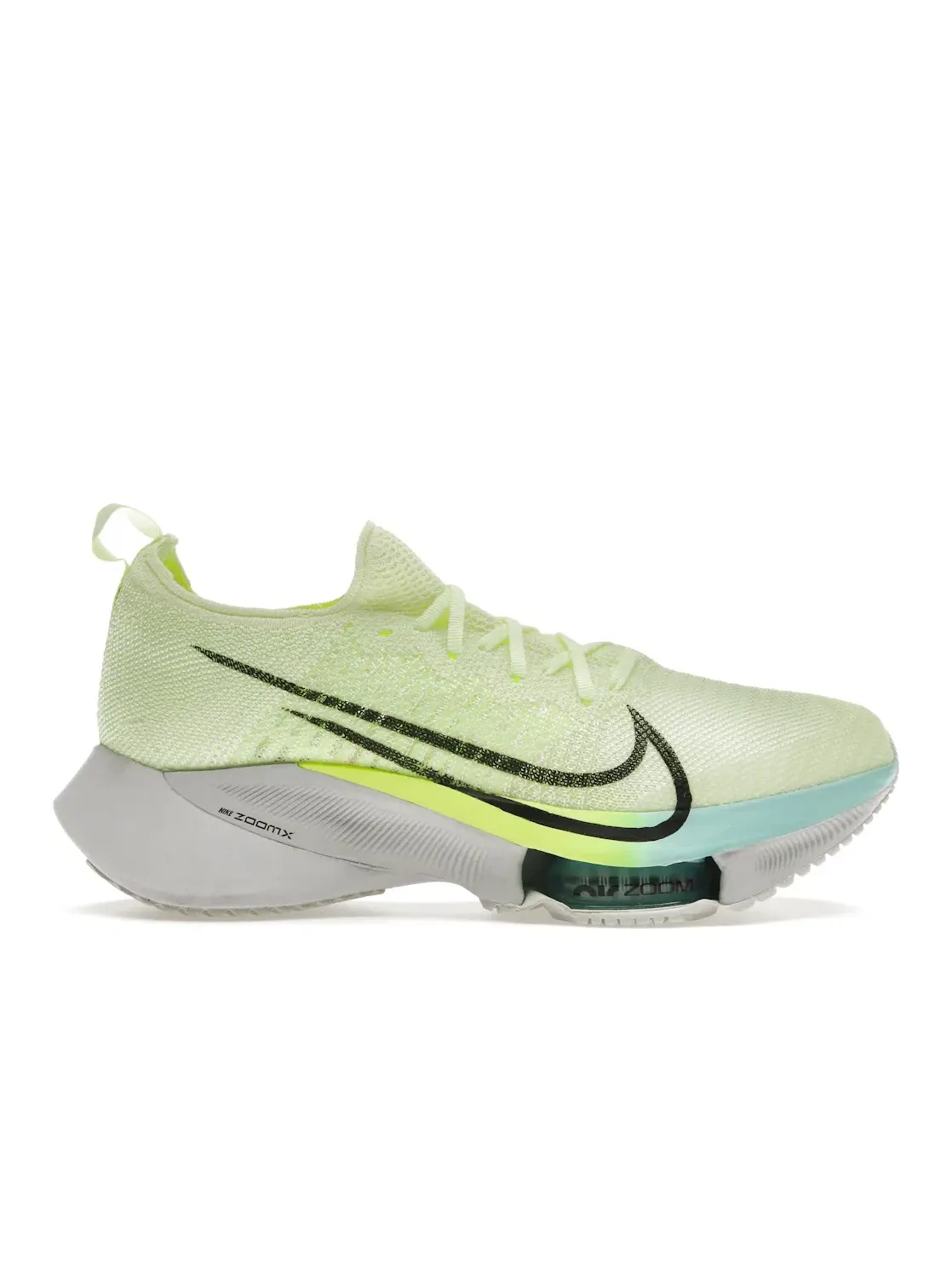 Женские кроссовки для бега Nike Air Zoom Tempo Next% Flyknit — изображение 1 из 4, светлый синий белый