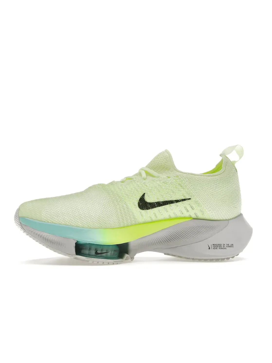 Женские кроссовки для бега Nike Air Zoom Tempo Next% Flyknit — изображение 3 из 4, светлый синий белый